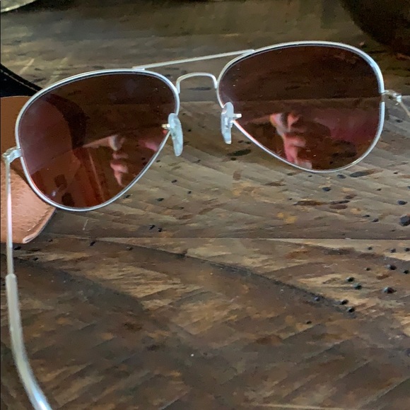 Rayban aviators silver/chrome lens - Picture 4 of 4
